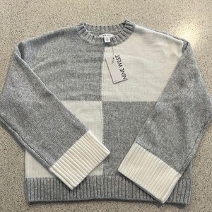 Nine West Color Block Sweater